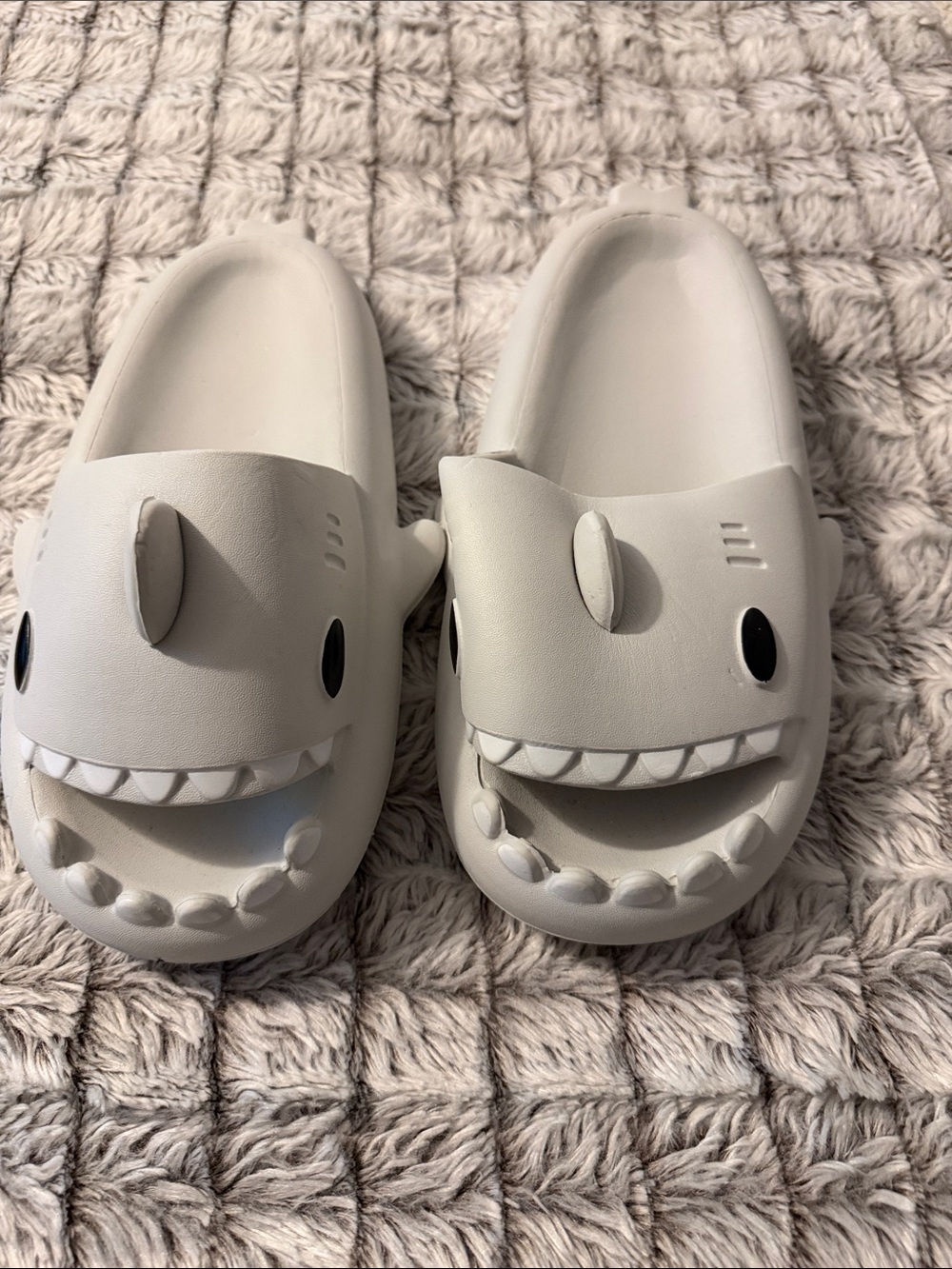 Shark Slip-On Clogs in Light Gray
